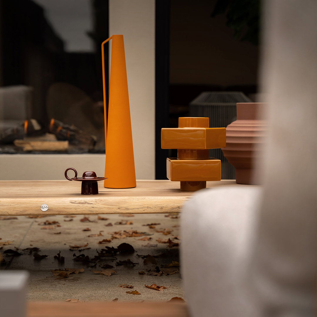 teak salontafel lang