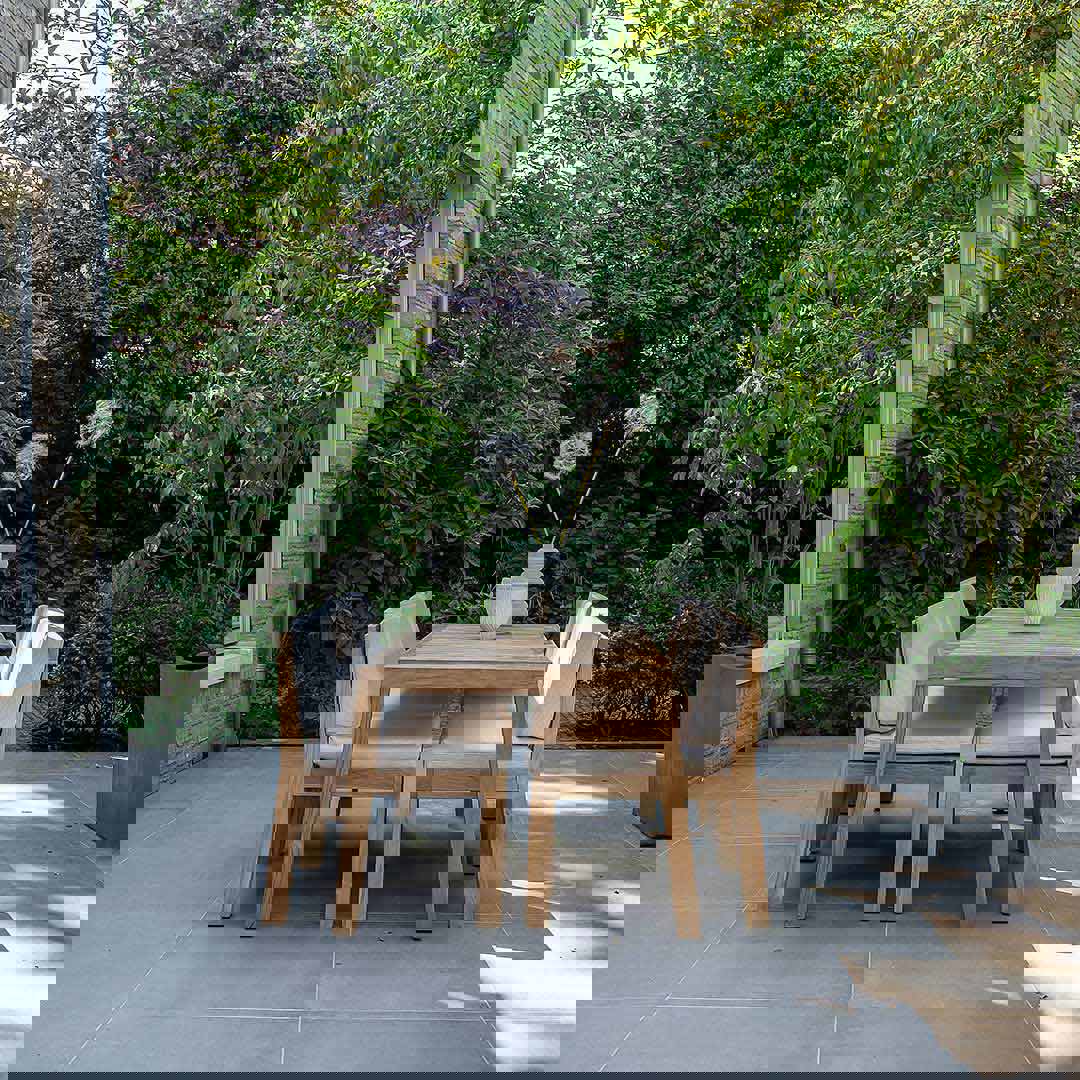 houten tuinset 4 personen