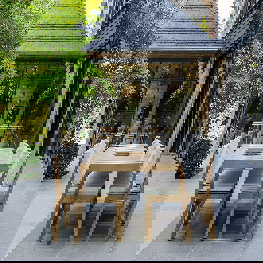 Tuinstoelen eettafel hout ALFA