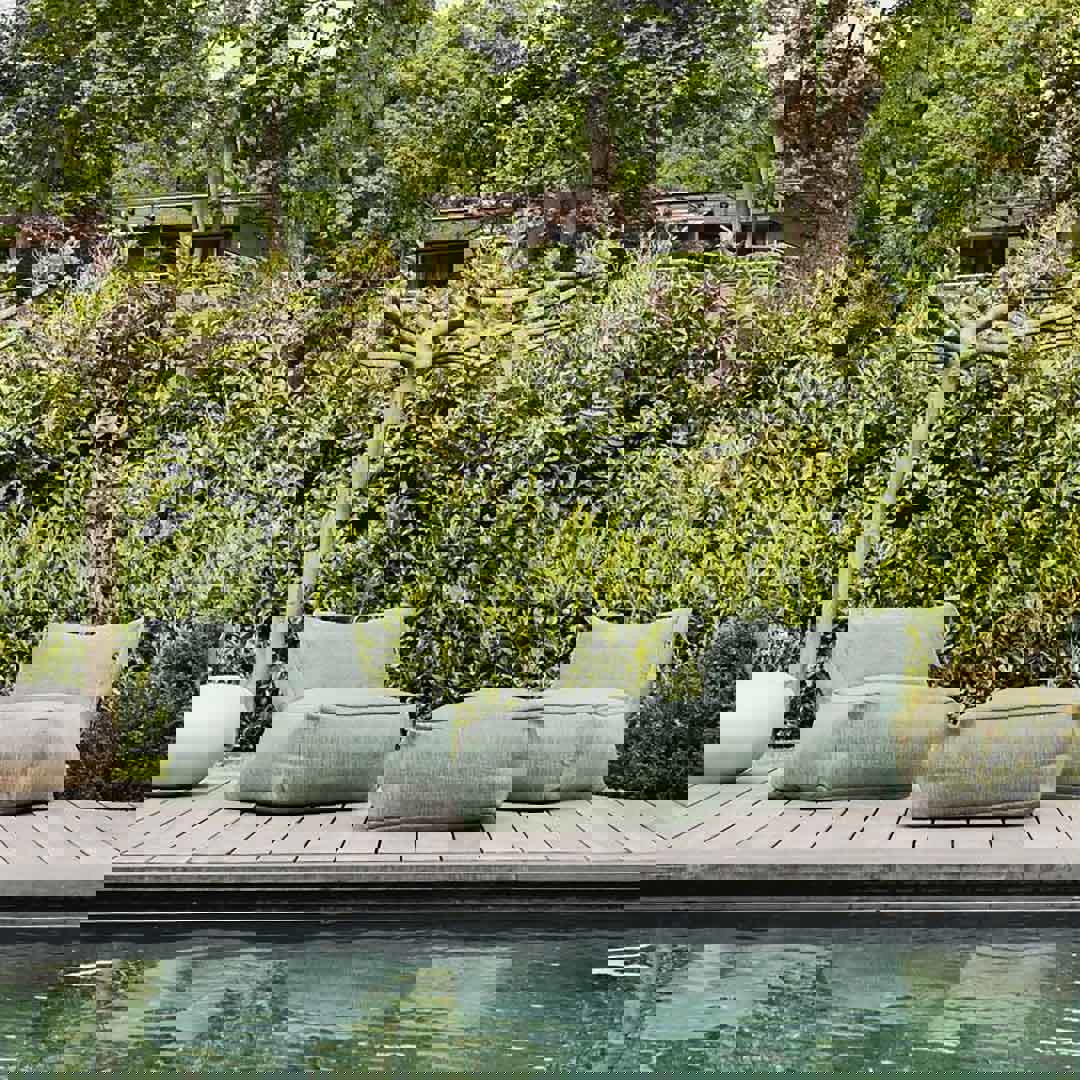 buiten zitzak mintgroen