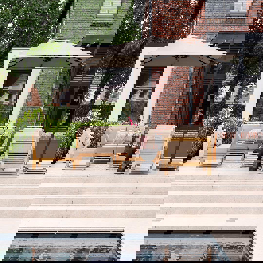 luxe zweefparasol antego jardinico