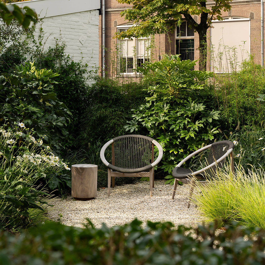 moderne bijzettafel teak
