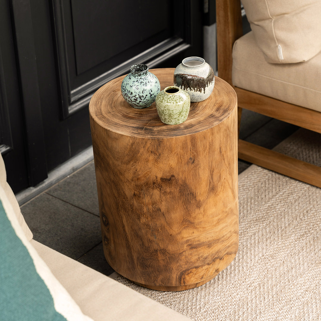 strakke bijzettafel rond