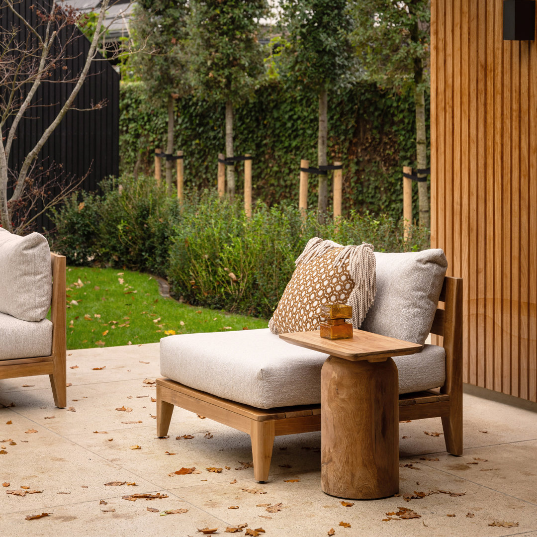 1 persoons bank tuin