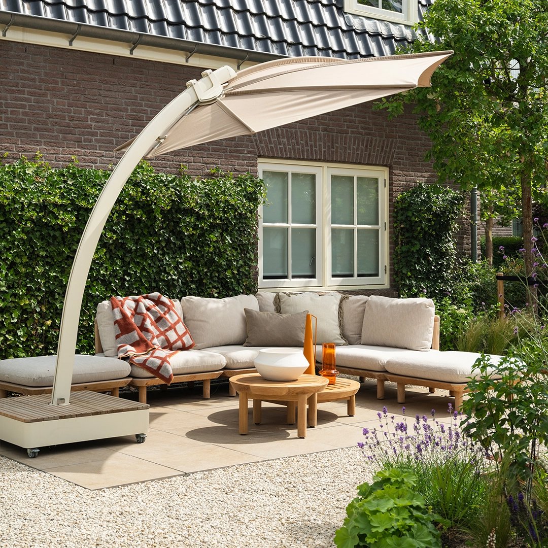 design loungestoel buiten