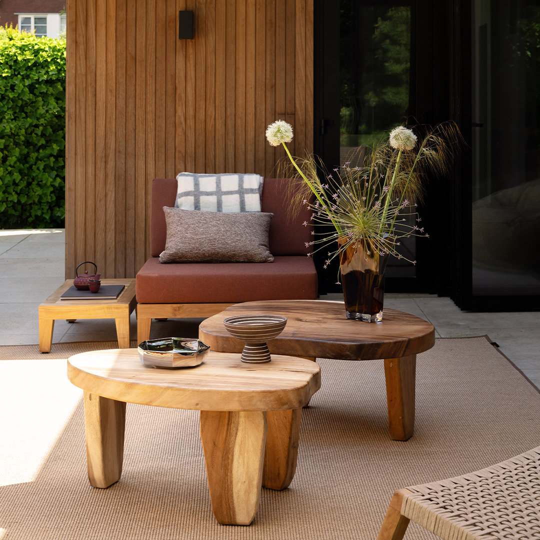 houten salontafel boomstam