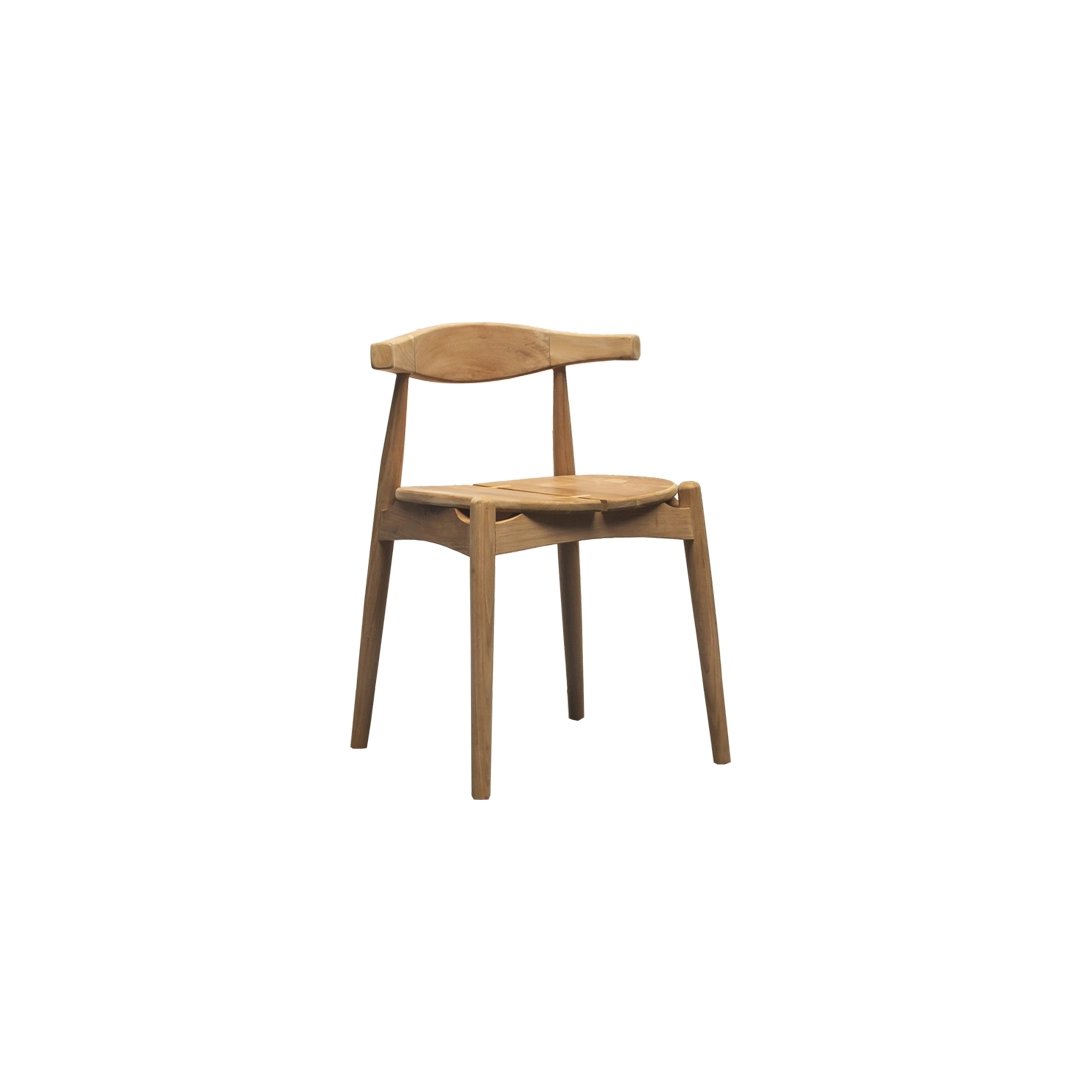 Scandinavische tuinstoel hout FINN