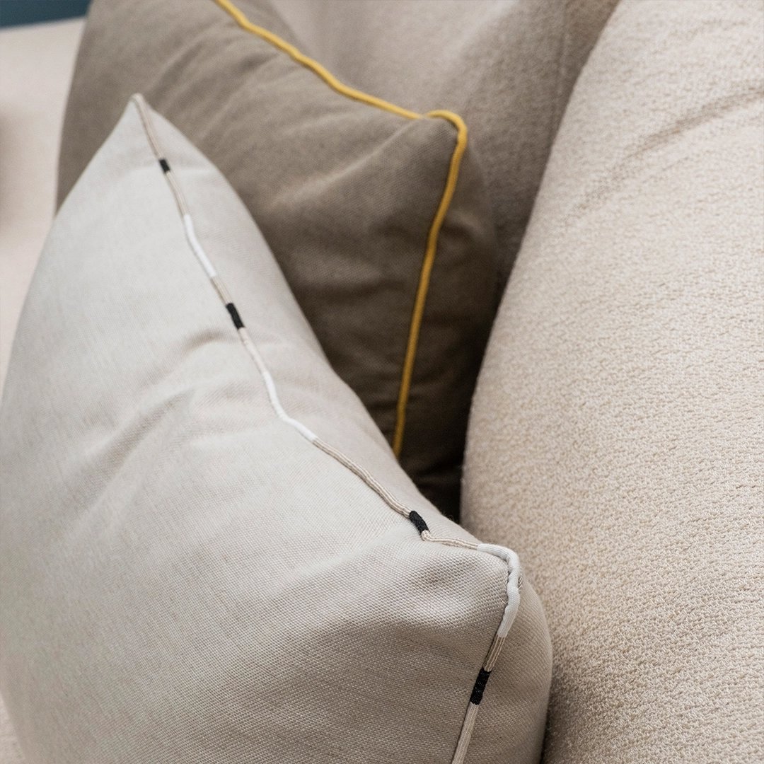 tuin sierkussen met biesje