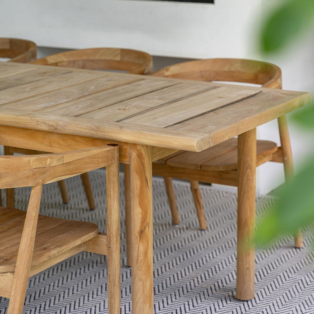 200cm tuintafel smal ABE