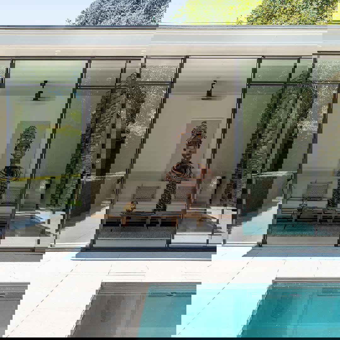 poolhouse inrichting