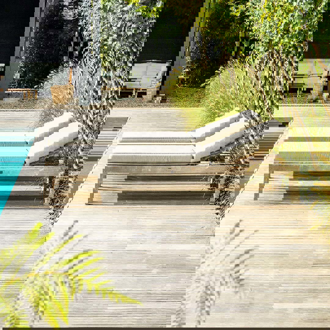 Luxe ligbedden voor buiten teak ALFA