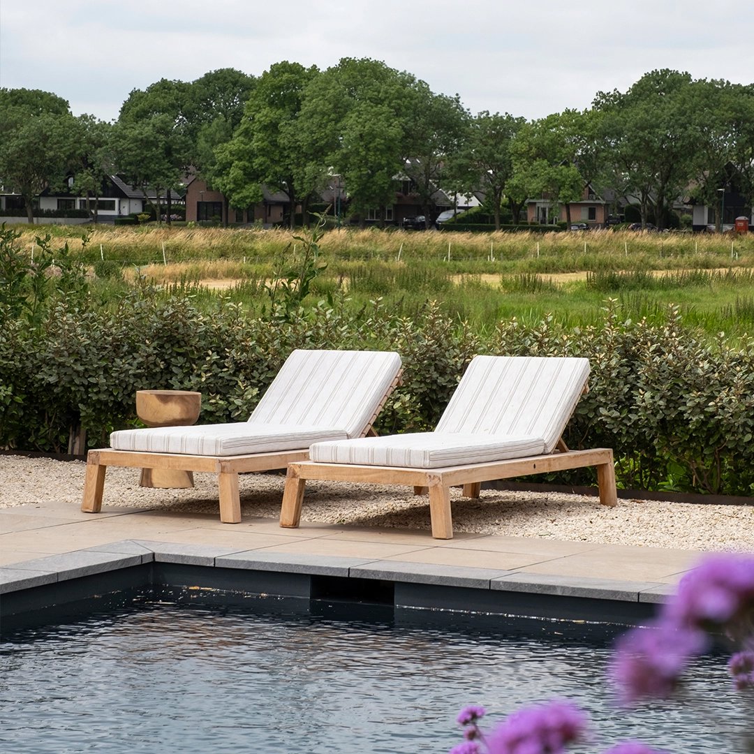 luxe ligbed teakhout