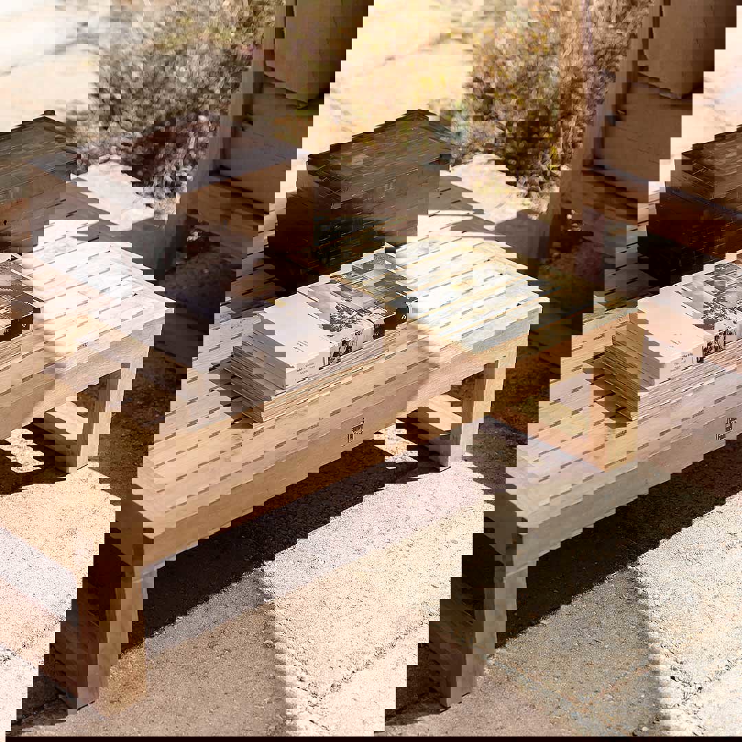 lounge tuintafel hout SIL