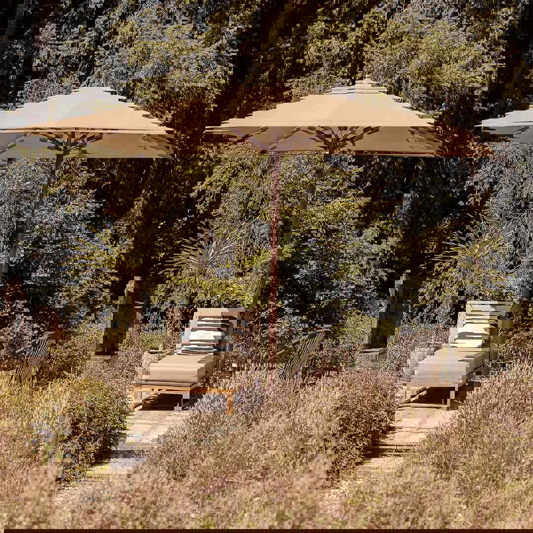 tuinbank ligbed hout