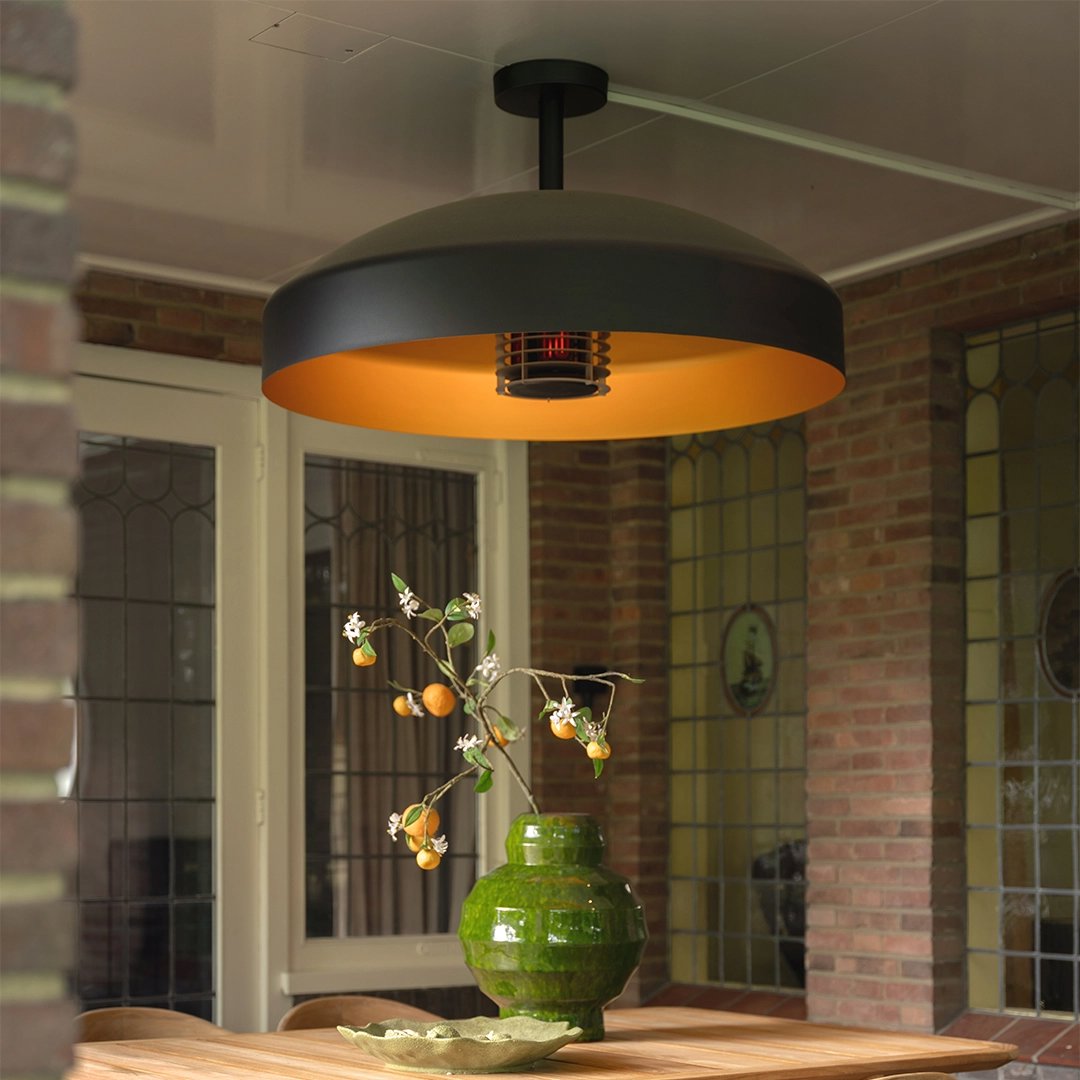 terrasverwarmer disc pendant