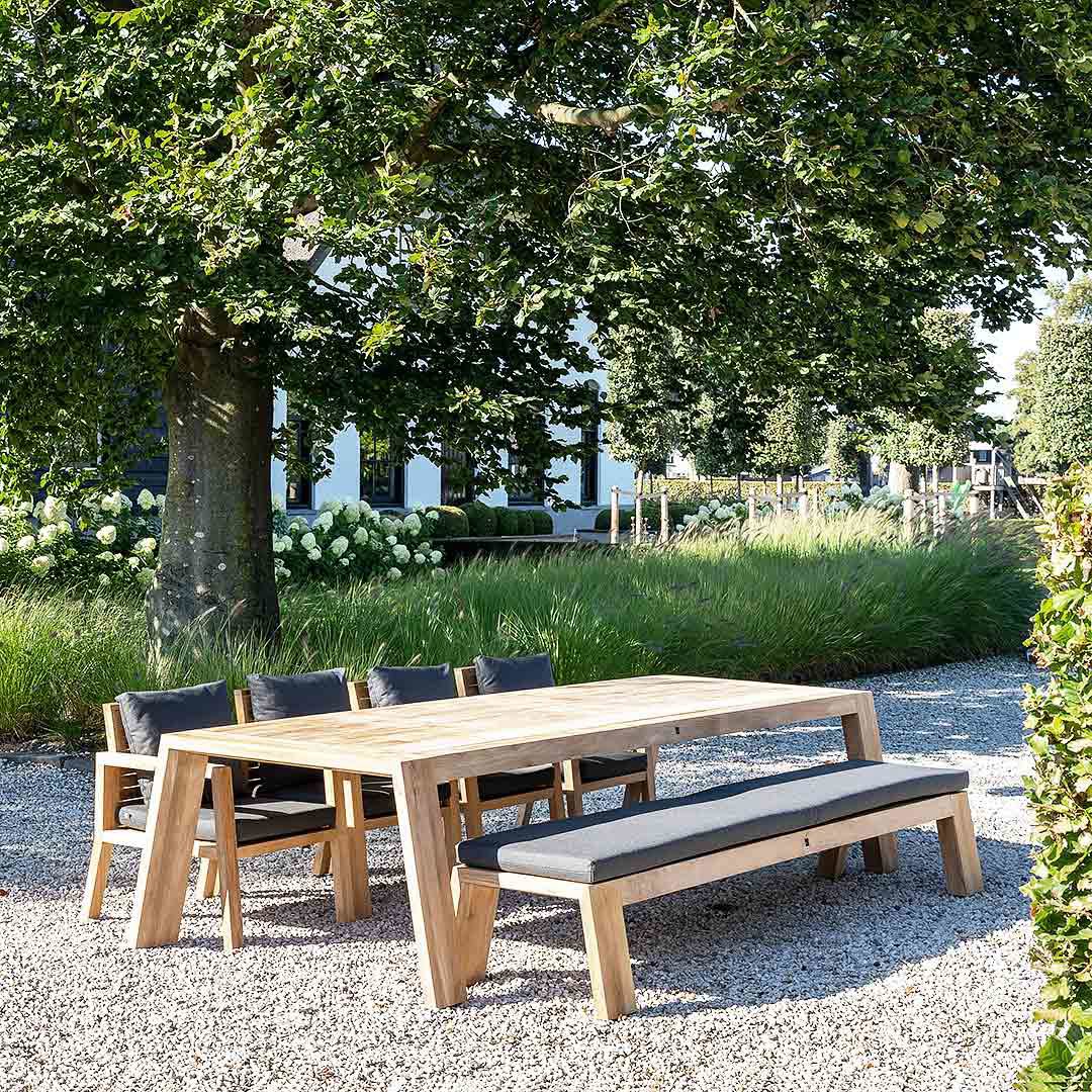 grote houten tuinbank TEUN