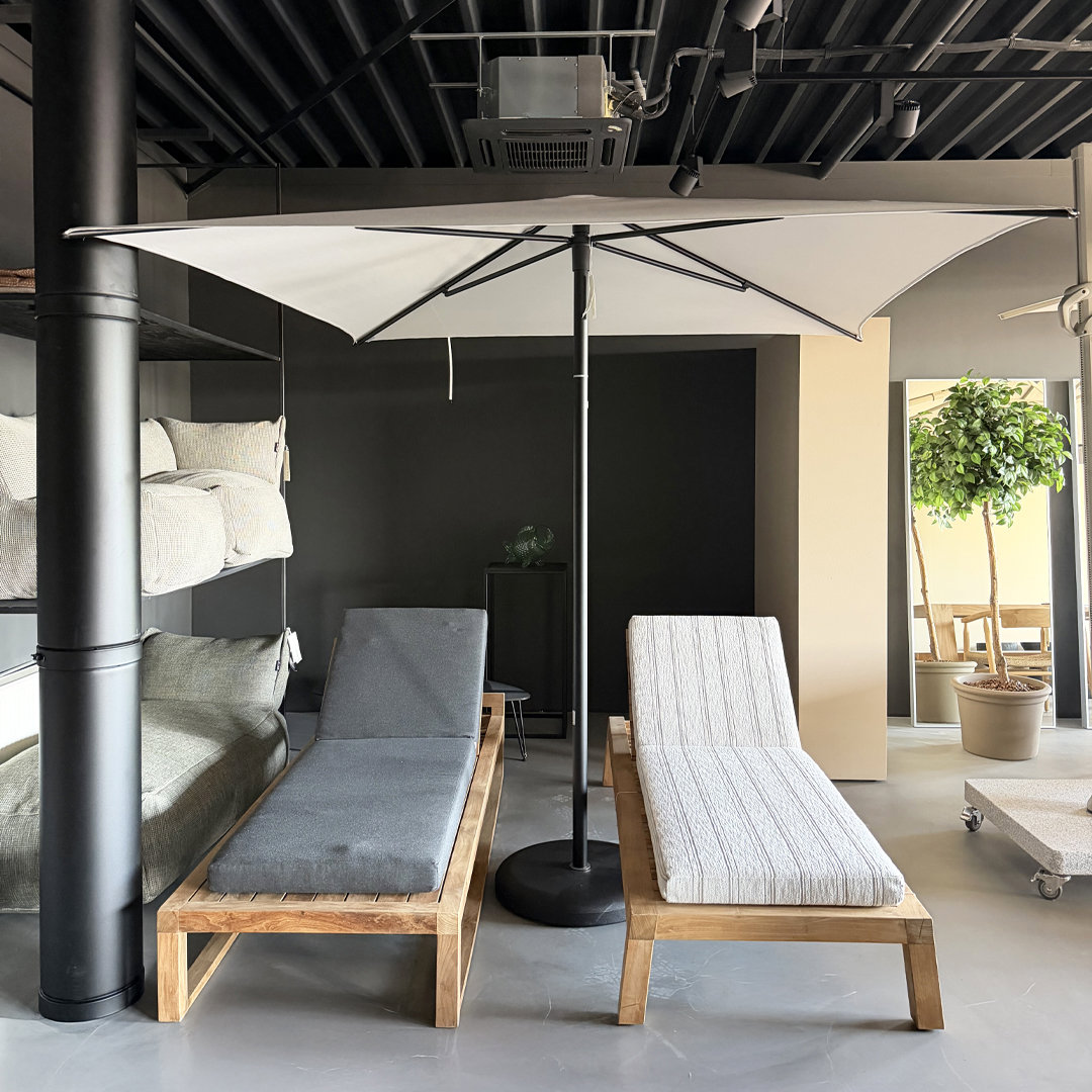 tweedekans kantelparasol met voet