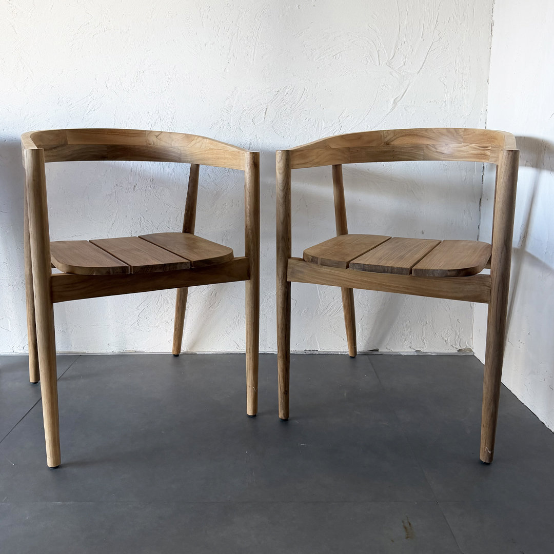teak tuinstoelen set tweedekans