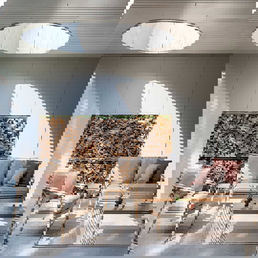 design loungeset teakhout DAVID