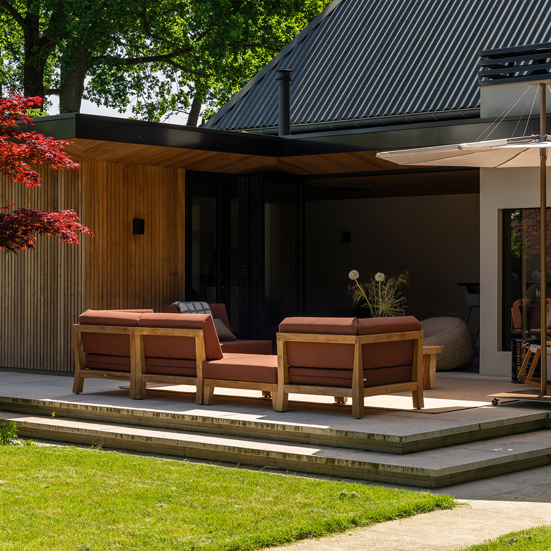 tuin hocker vierkant