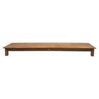 langwerpige salontafel teak