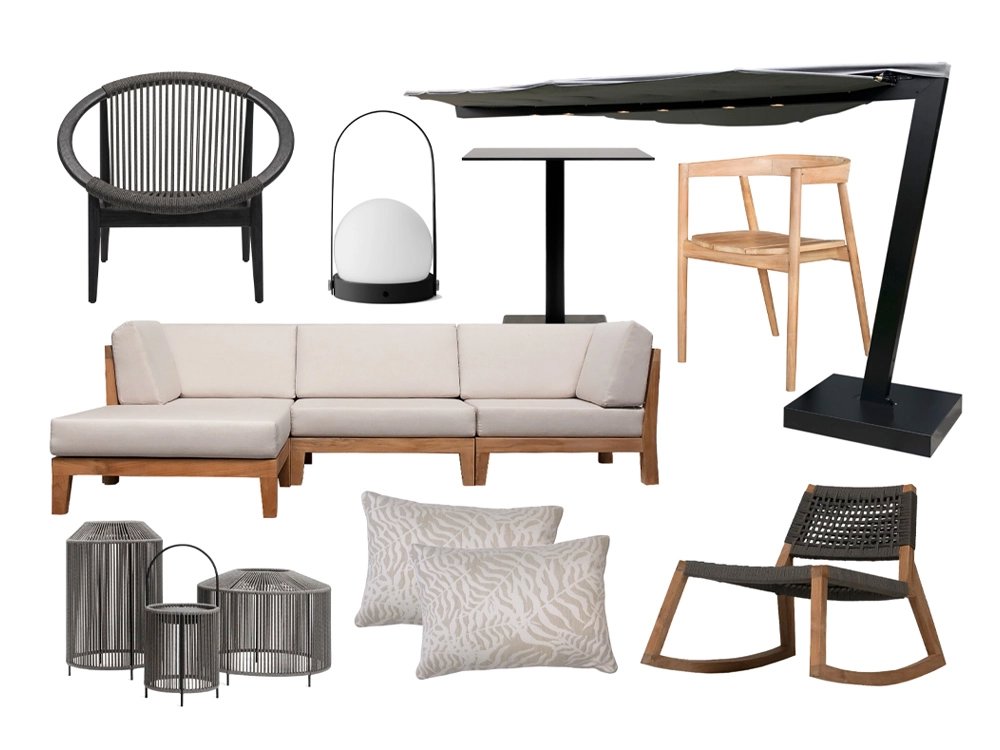 moodboard tuin