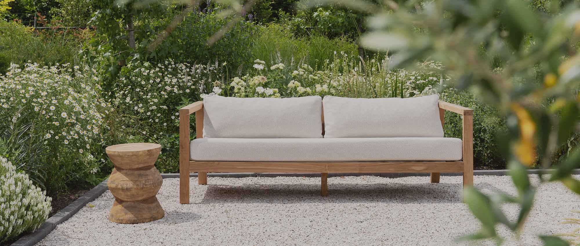 luxe teak tuinbanken &moss