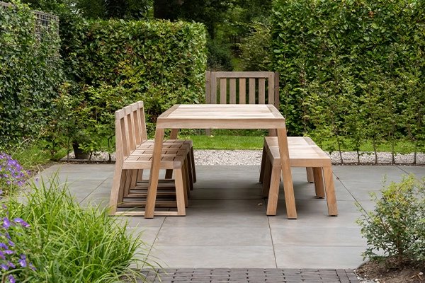 teak dining tuintafels &moss