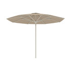 parasol beige met aluminium stok