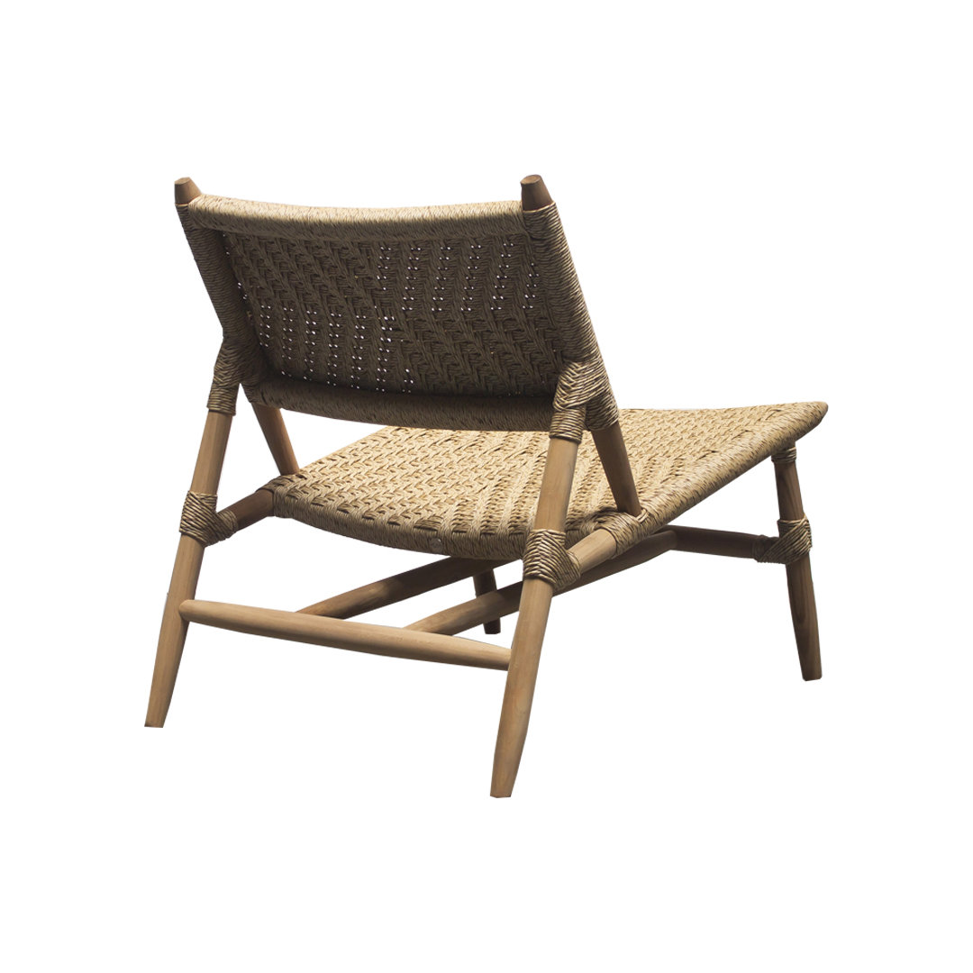 luxe relaxstoel riet