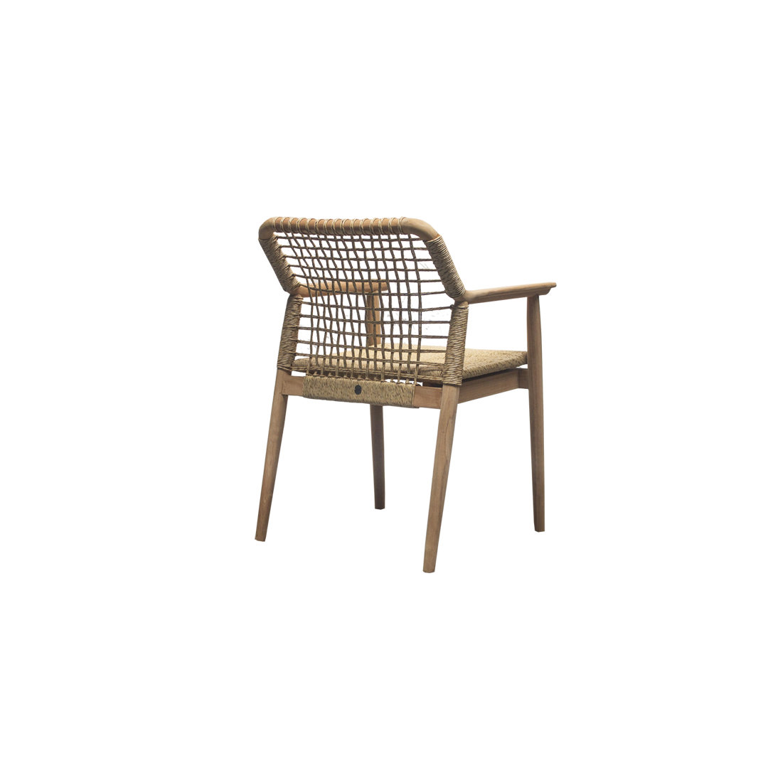 Buiten stoel comfortabel