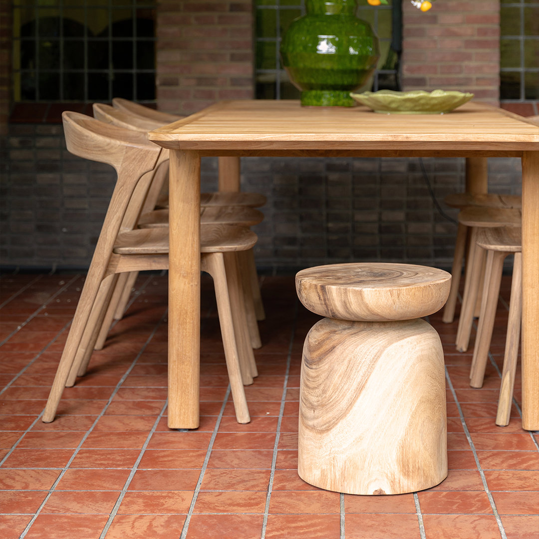 smalle tuinstoel zonder arm