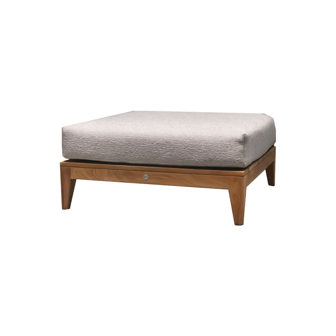 vierkante hocker hout TIJN