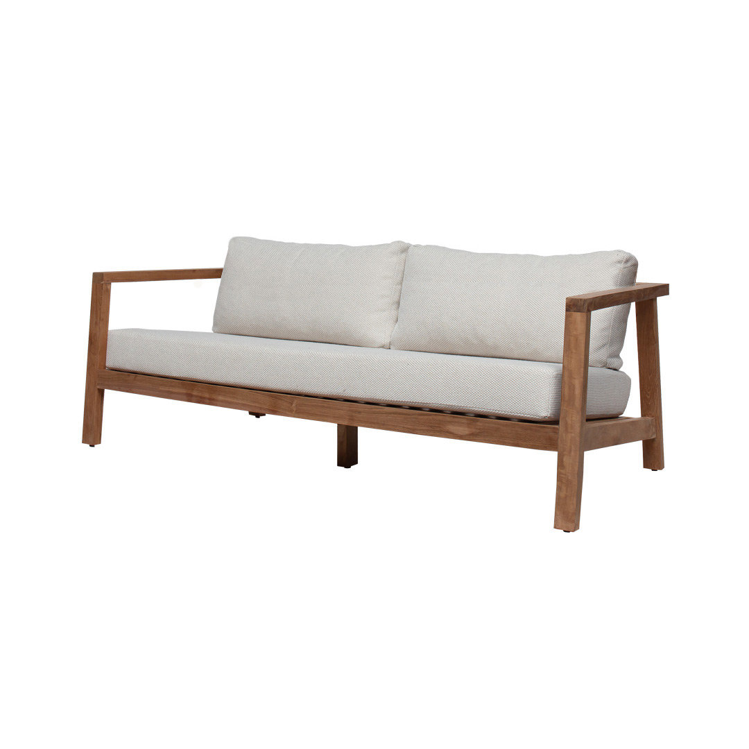 Outdoor wooden sofa 200cm Jet Comfortable distinctive