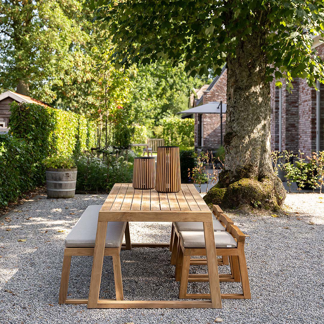 houten tuinkruk luxe