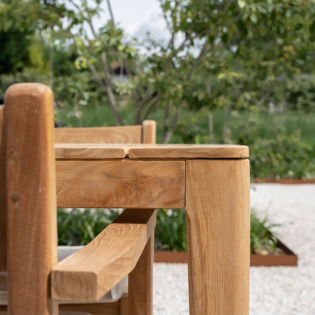 houten tuintafel luxe