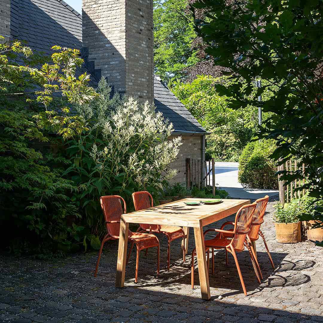 luxe tuintafel met 4 stoelen