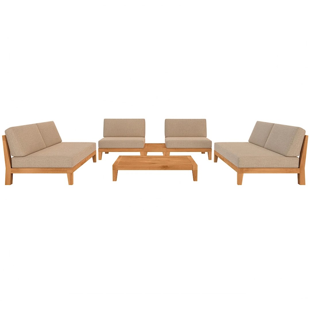 Luxe loungeset 6 personen KOEN