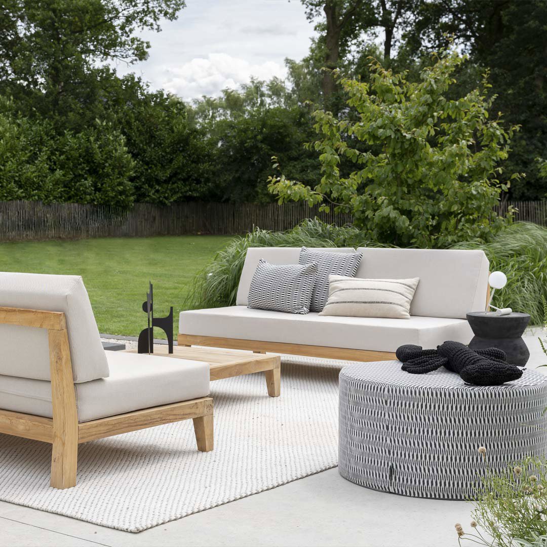 luxe loungeset hout