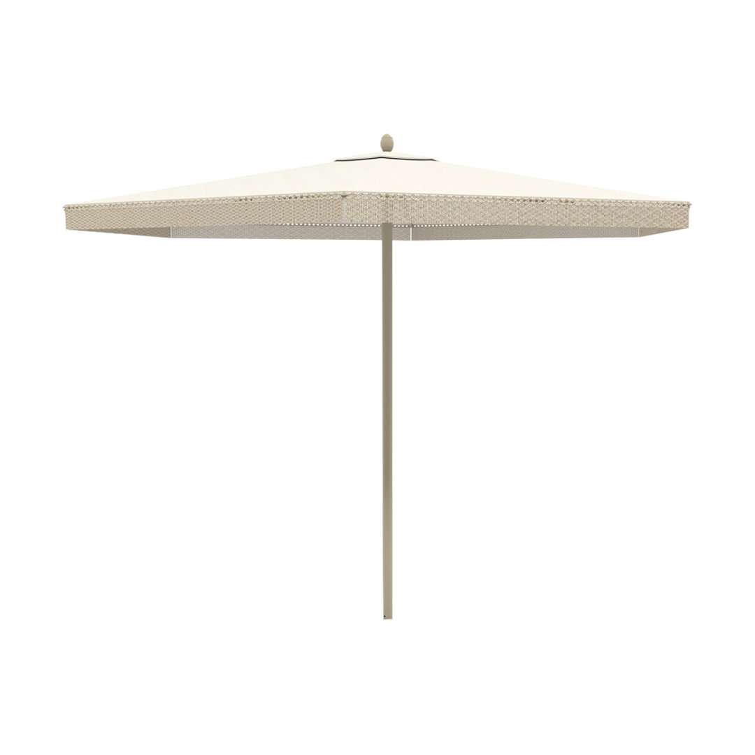 Luxe stokparasol met franjes NATA Zen