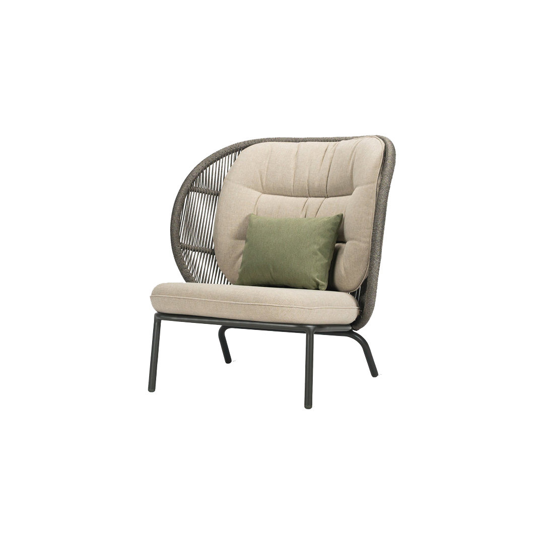 beige relax tuinstoel KODO Vincent Sheppard