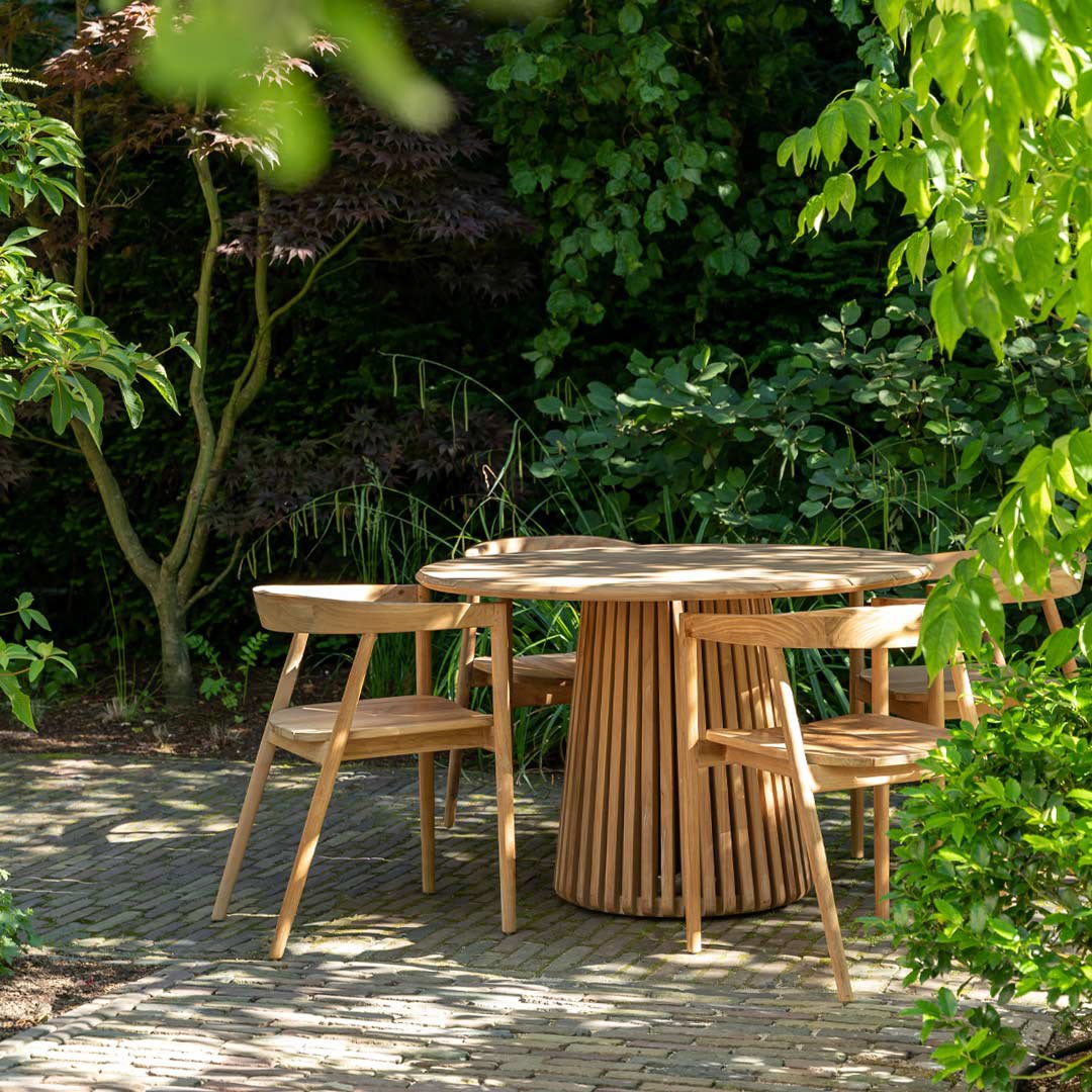 6 persoons tuinset rond