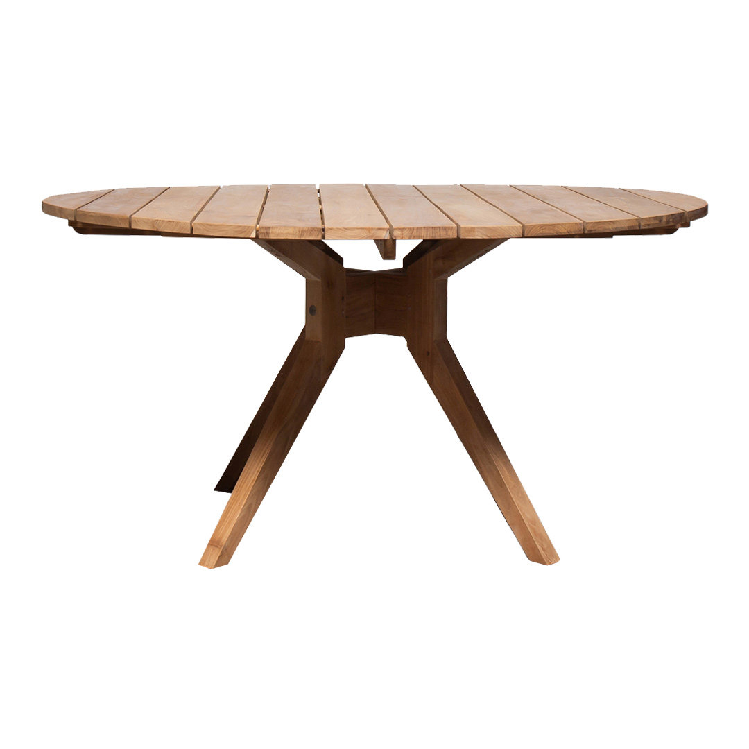 ronde tuintafel met stoelen 6 personen