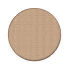 beige buitenkleed polypropyleen rond